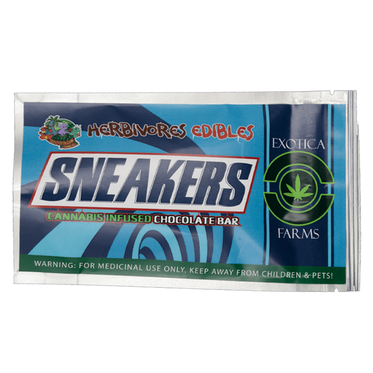 grass edible sneakers bar