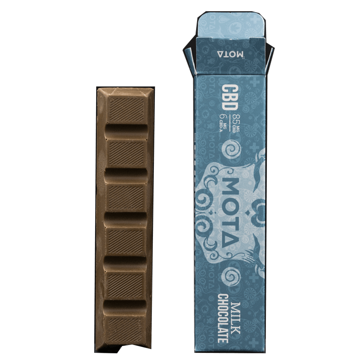 MOTA Edibles – CBD Milk Chocolate Bar