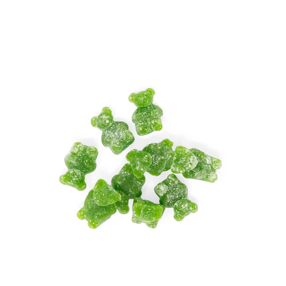 Buudabomb – Green Apple Gummies 100mg THC