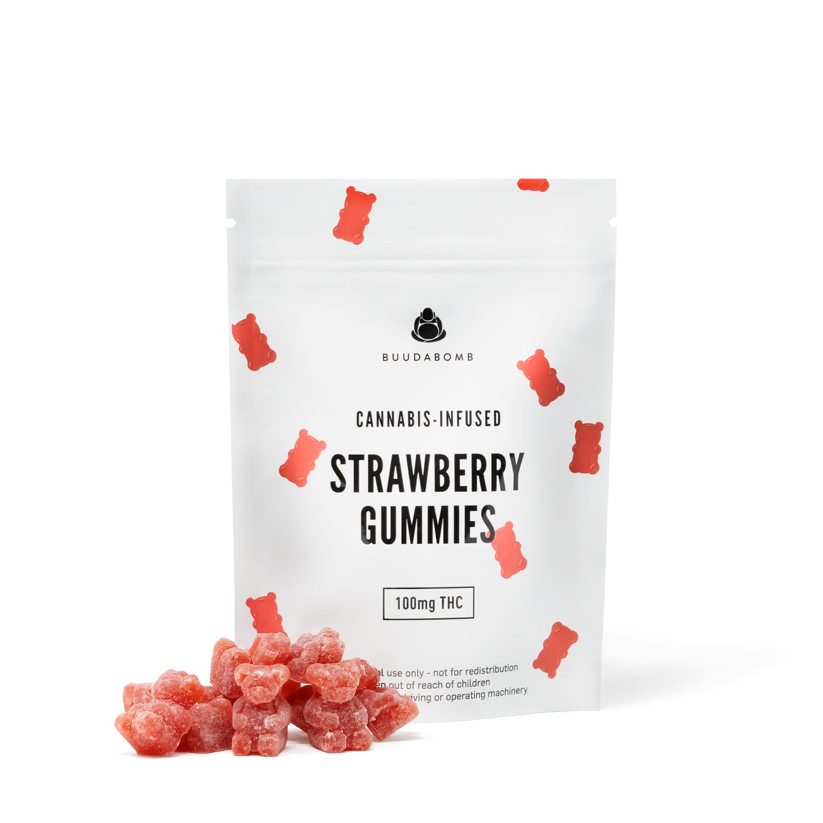 Frosted Red Gummy Bears