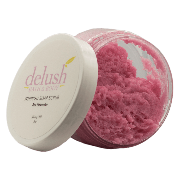 Delush - Whipped Soap Scrub - Pink Watermelon