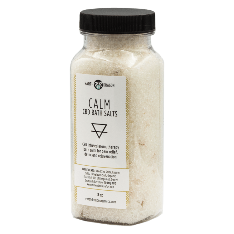 Earth Dragon - Calm - CBD Bath Salts