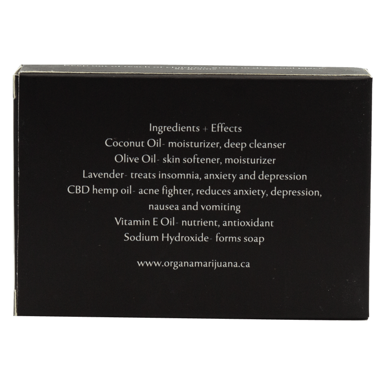 Organa – Lavender CBD Soap