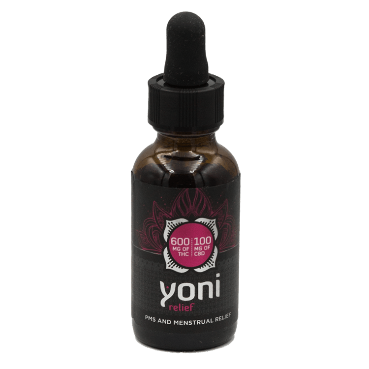Yoni - PMS And Menstrual Relief - 600mg THC: 100mg CBD