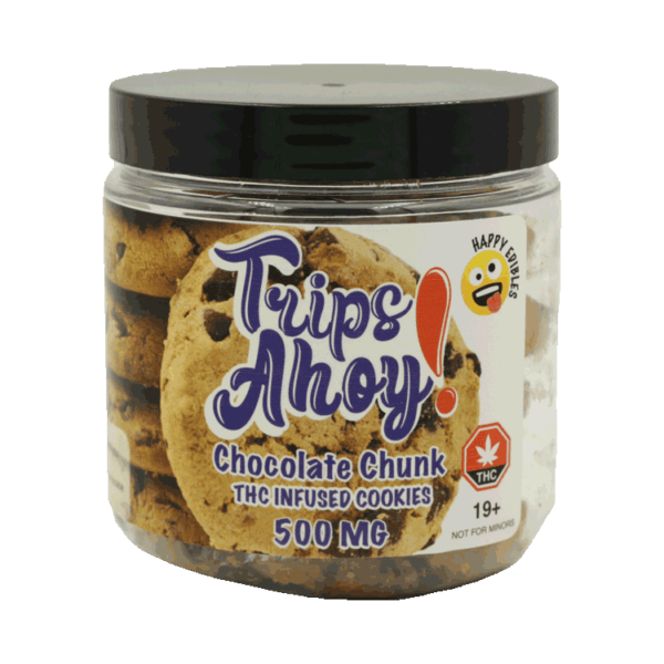 Trips Ahoy – Chocolate Chunk THC Infused Cookies