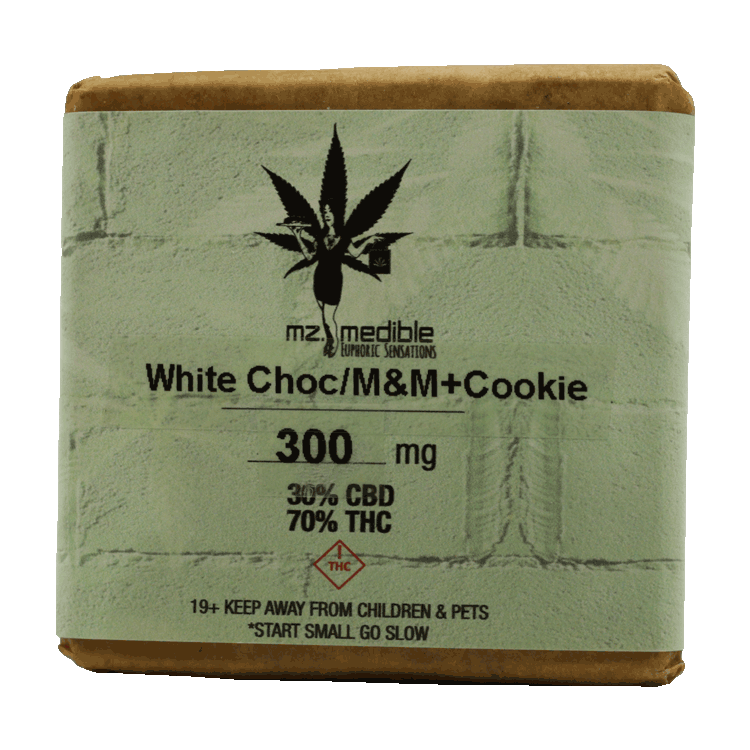 MZ Medible - White Choc/M&M+ Cookie - 300MG