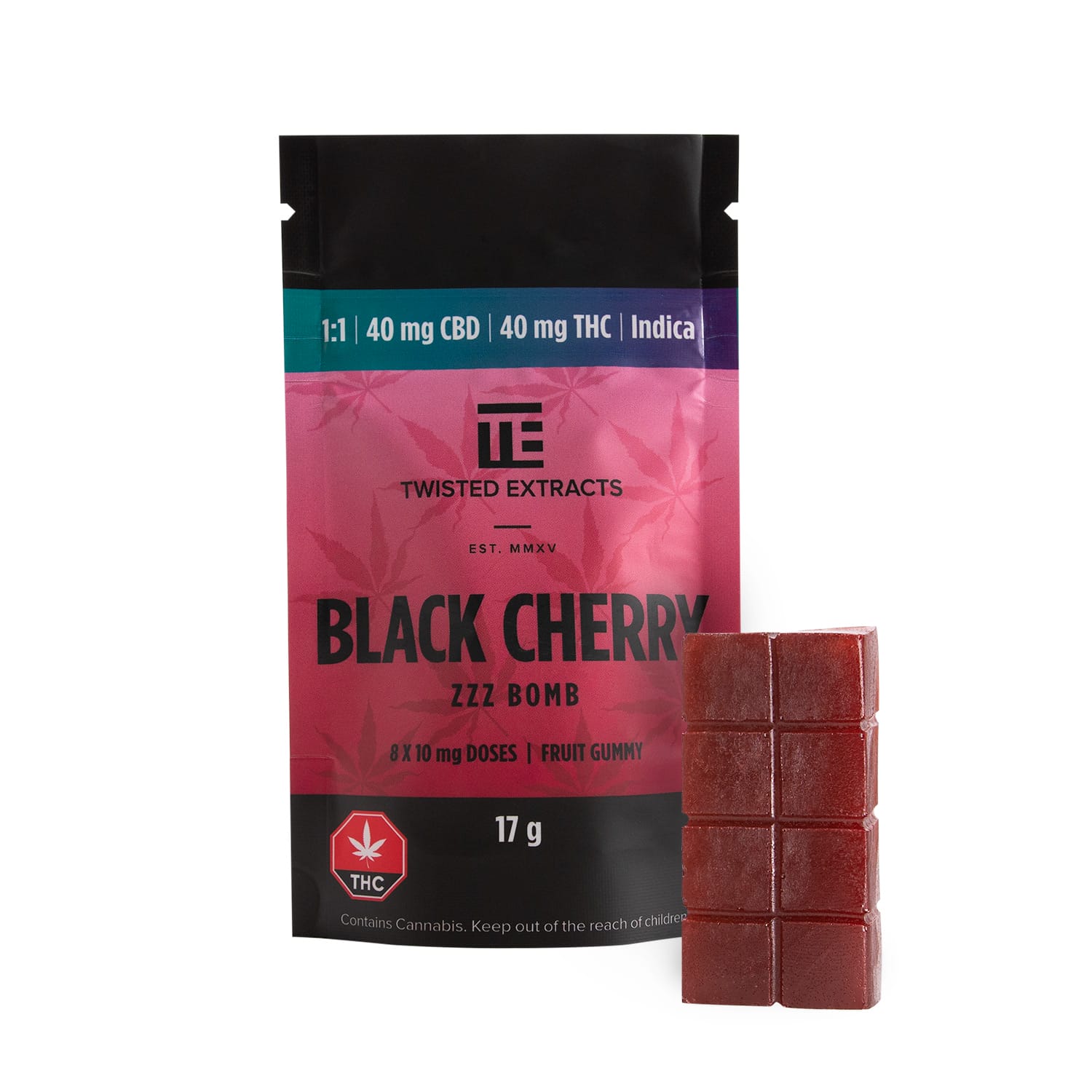 Twisted Extracts - ZZZ Bomb - Black Cherry - 17g