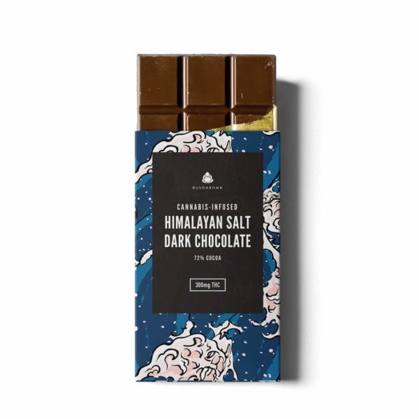Buudabomb - Himalayan Salt Dark Chocolate - 300mg THC
