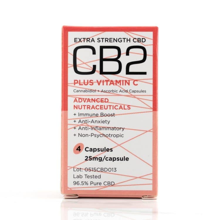 Herb Angels - CB2 Capsules - CBD 25MG