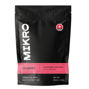 Mikro - THC Gummies - 100mg THC - Cherry