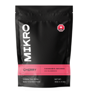 Mikro - THC Gummies - 100mg THC - Cherry