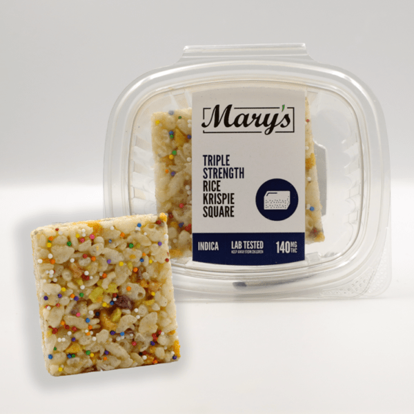 Mary’s Medibles – Triple Strength Rice Krispie Square