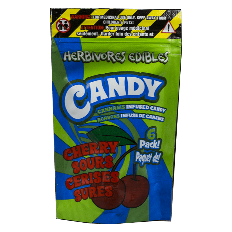 Herbivores Edibles – Cherry Sours Gummies | GrassLife