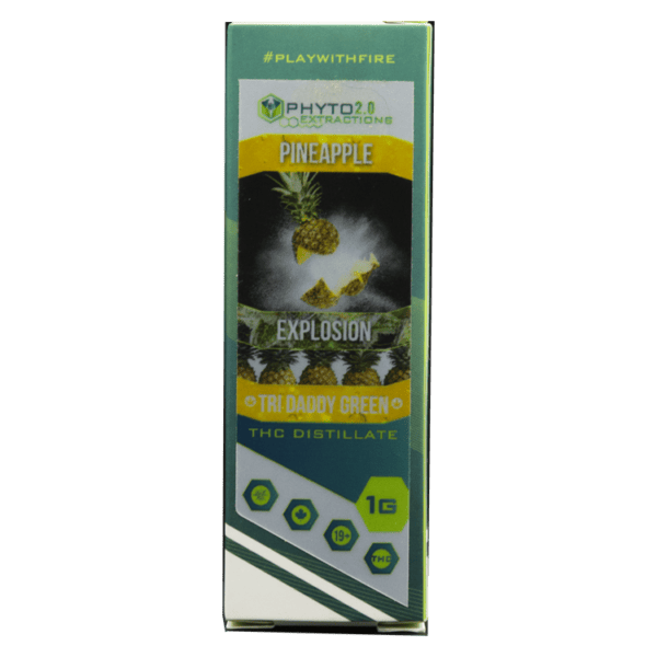 Phyto Extractions – THC Distillate – Pineapple Explosion