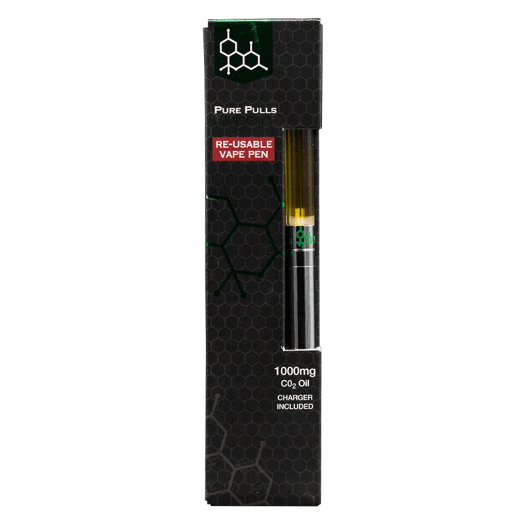 Pure Pulls – CO2 Oil Reusable Vape Pen – Sativa