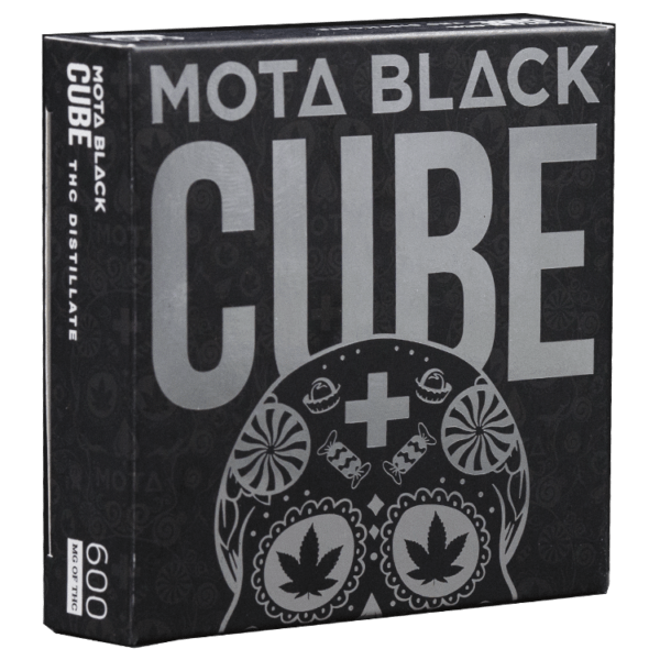 Mota - Black Cube - THC Milk Chocolate Cube