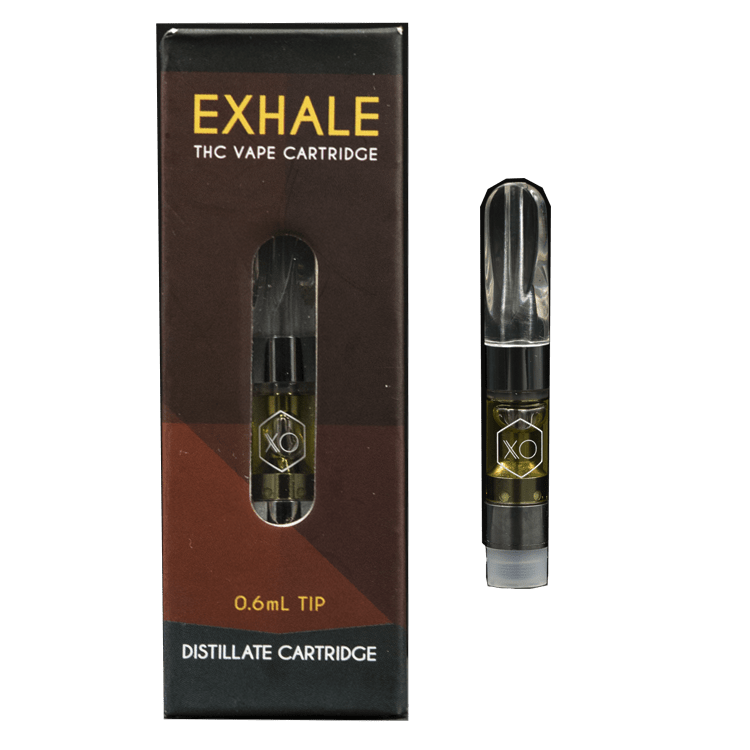 XO Exhale – THC Distillate Refill Cartridge – Banana Kush