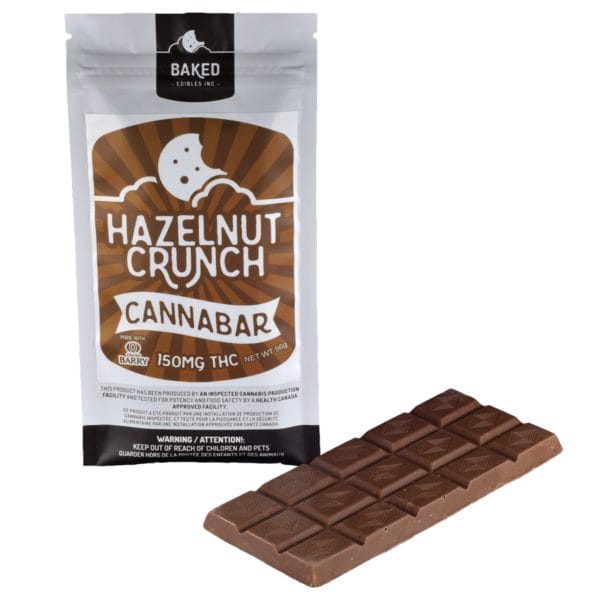 Baked Edibles Inc - Hazelnut Crunch - Cannabar