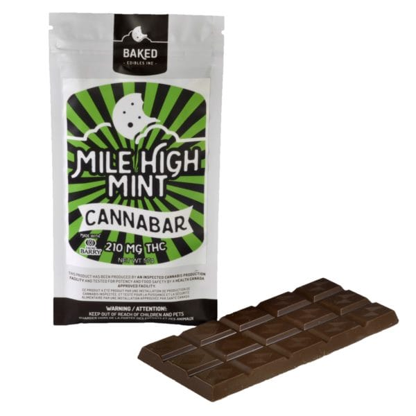 Baked Edibles Inc. - Mile High Mint - Cannabar