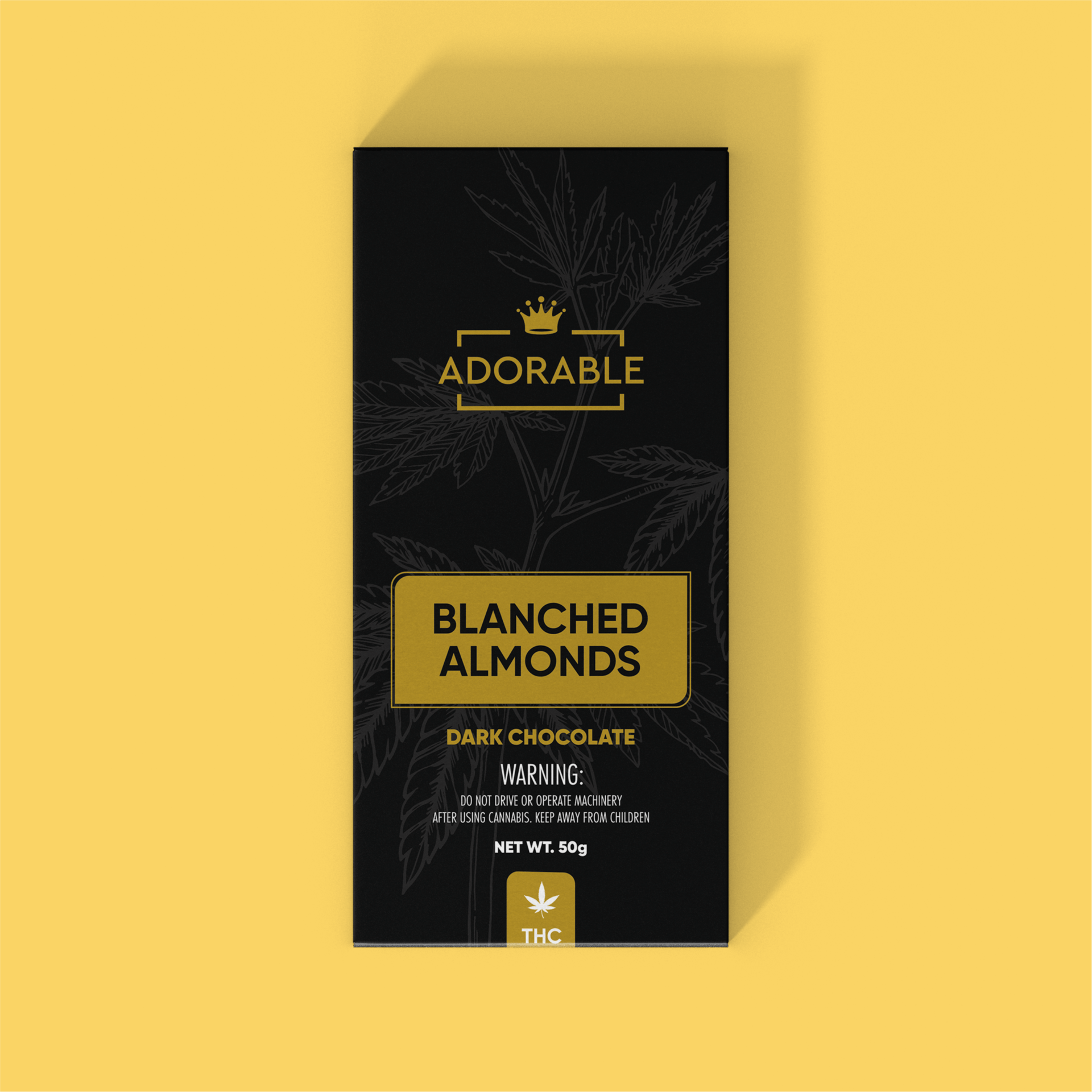 Adorable - Blanched Almonds - Dark Chocolate