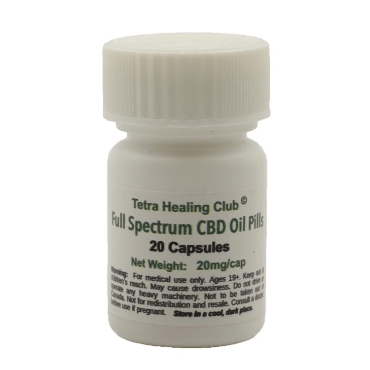 Tetra Healing Club - CBD Oil Pills