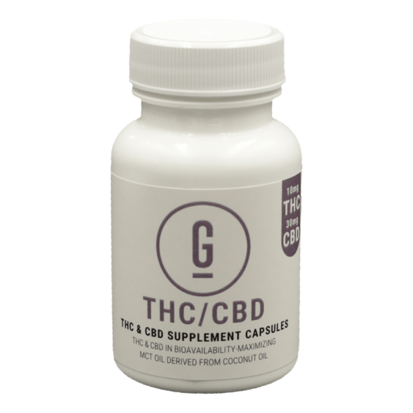 GrassLife - THC & CBD Supplement Capsules
