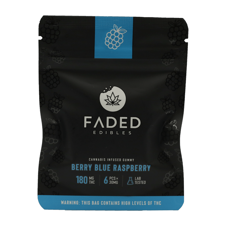 Faded Edibles - Berry Blue Raspberry