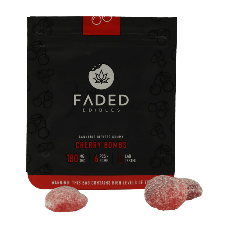 Faded Edibles - Cherry Bombs Gummy