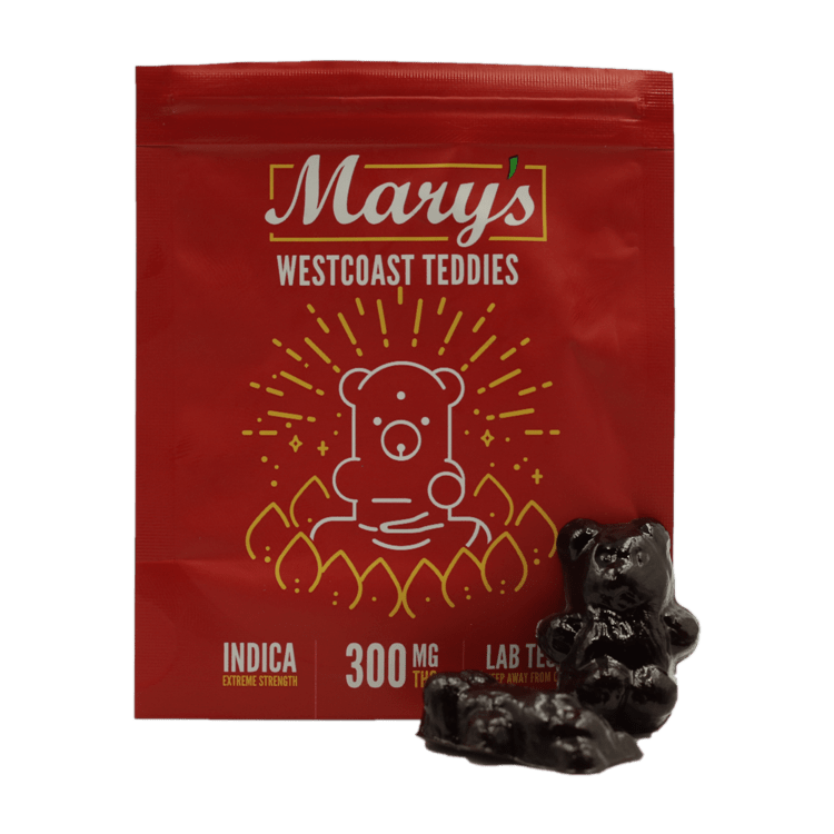 Mary's Westcoast Teddies - Gummy Indica - 300mg