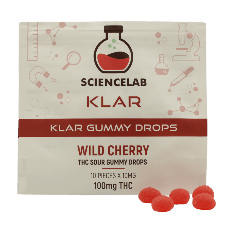 Sciencelab - Klar Gummy Drops - Wild Cherry