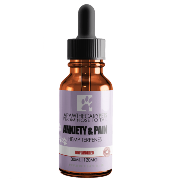 Apawthecary Pets – Anxiety & Pain Tincture – Unflavoured