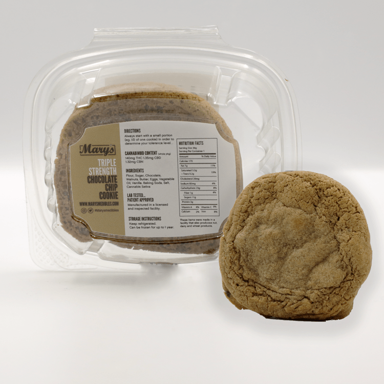 Mary's - 3x Strength Chocolate Chip Cookie