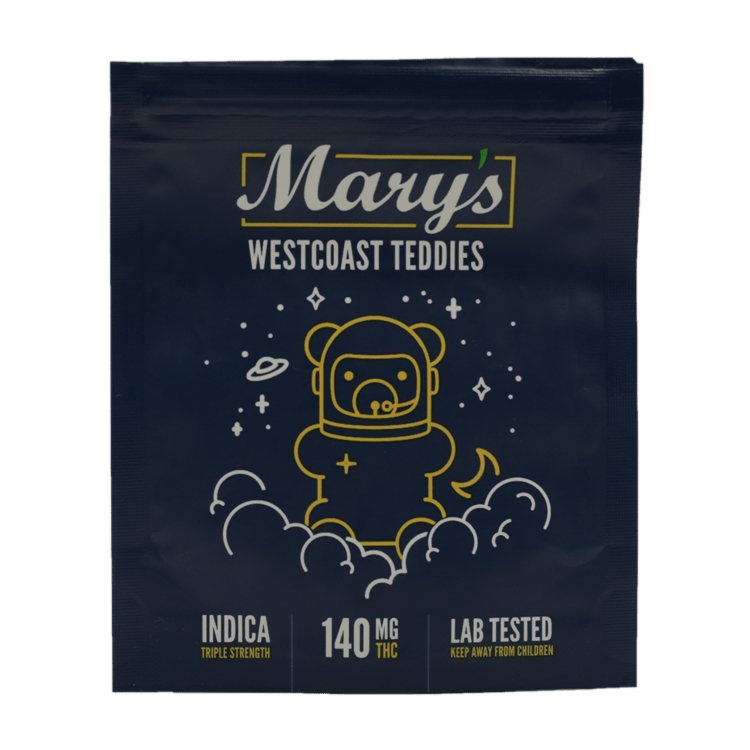Mary's - WestCoast Teddies - Indica - 140mg