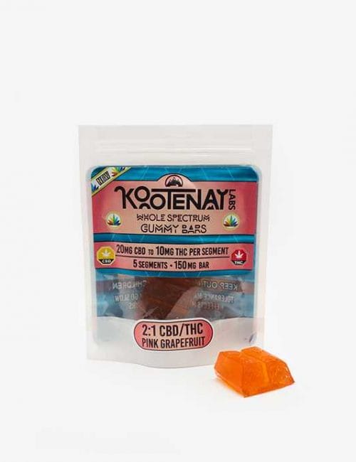 Kootenay Labs – 5 Segment Bar – Pink Grapefruit