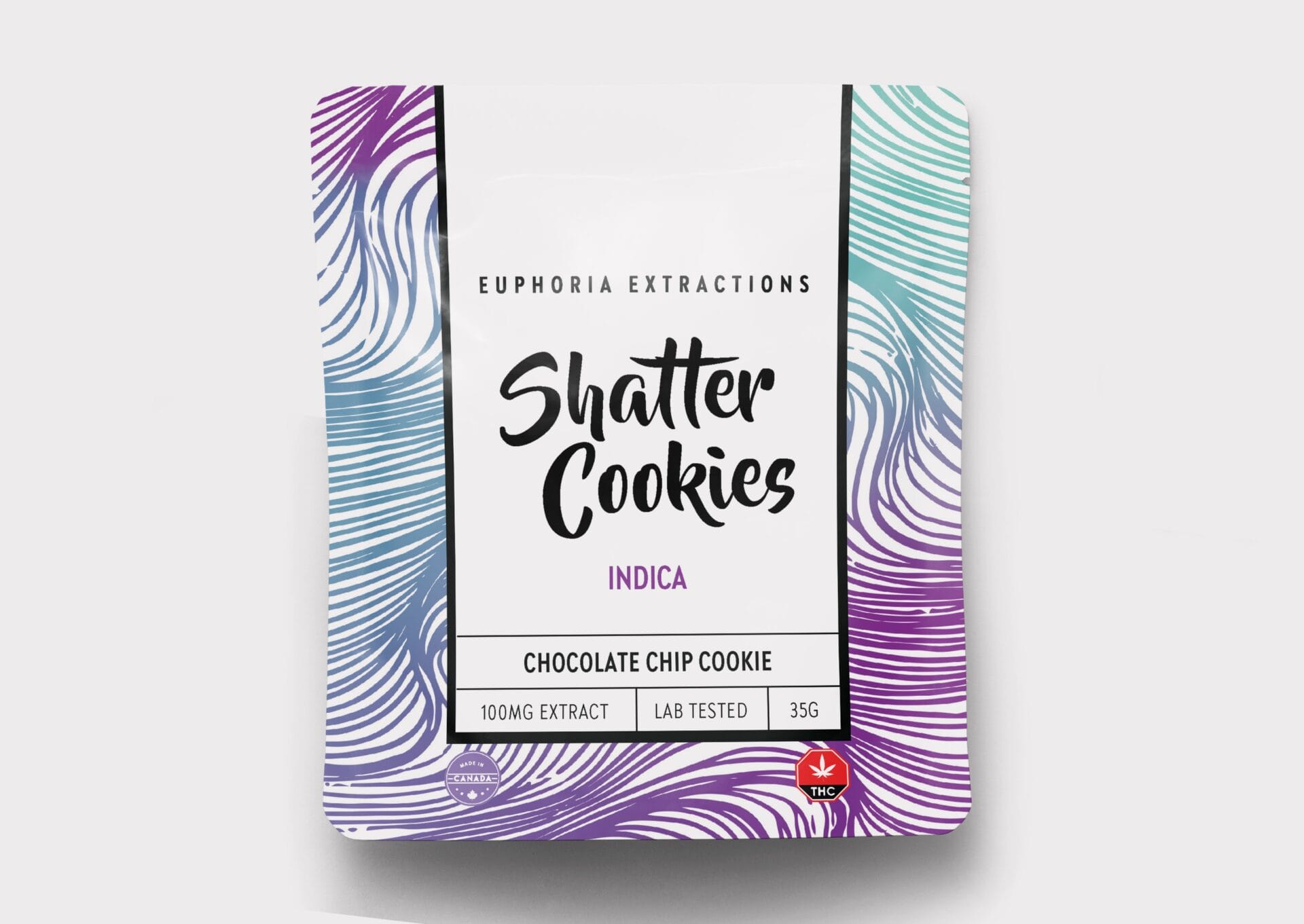 Euphoria Extractions - Shatter Cookies - Chocolate Chip Cookies - Indica