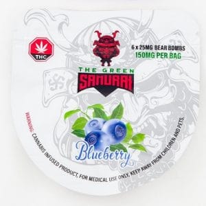 The Green Samurai – Blueberry Gummies