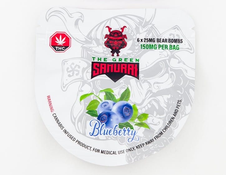 The Green Samurai – Blueberry Gummies