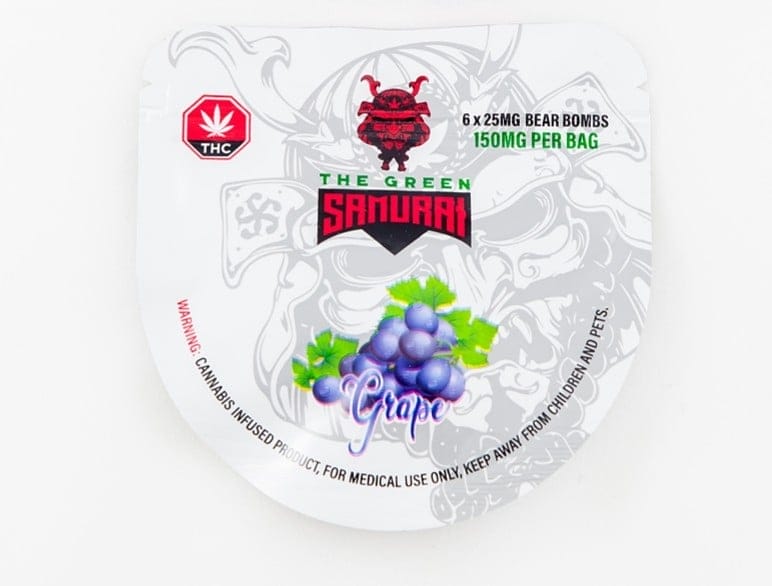 The Green Samurai – Grape Gummies
