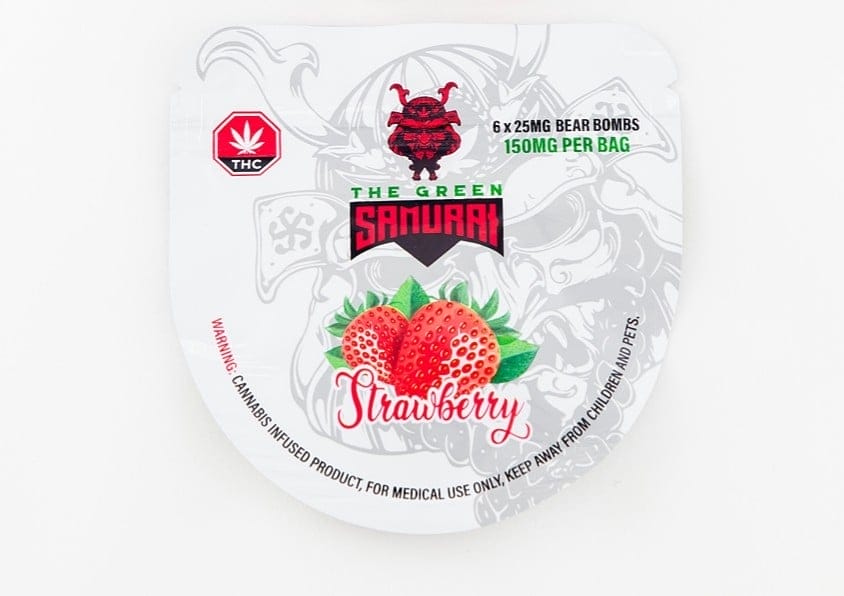 The Green Samurai – Strawberry Gummies