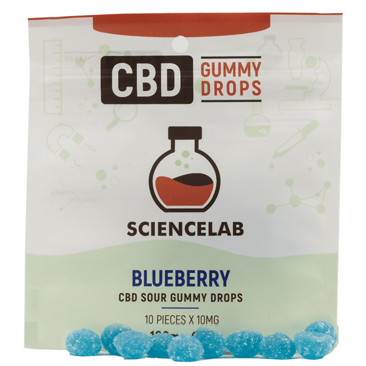 ScienceLab - CBD Gummy Drop - Blueberry