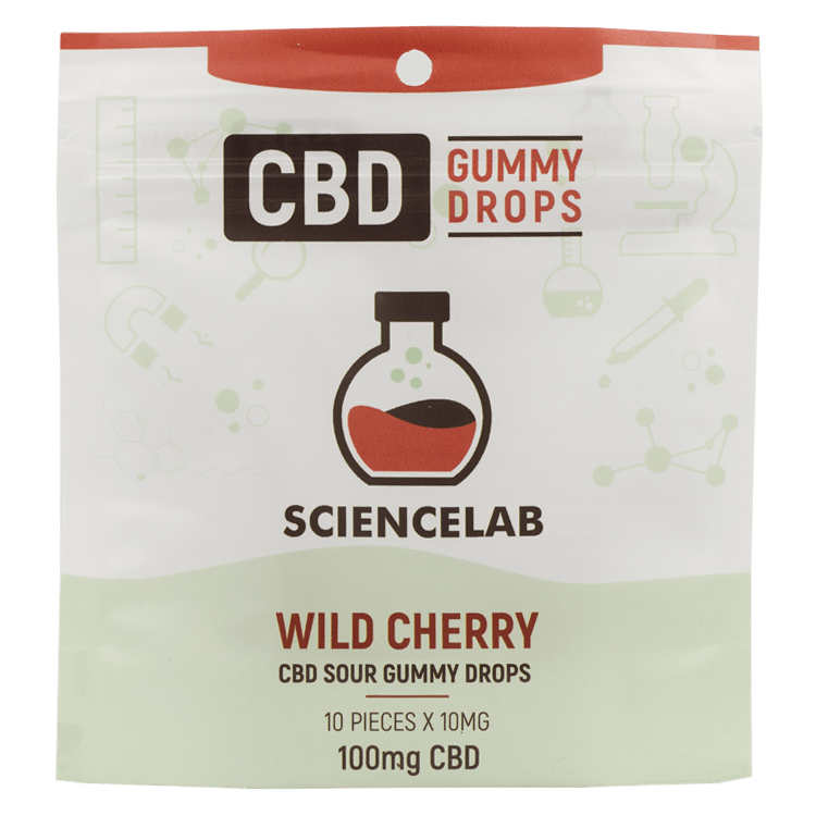 ScienceLab - Wild Cherry - CBD Gummy Drops