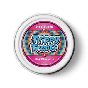 Trippy Treats – Pink Guava Gummies – 400mg THC