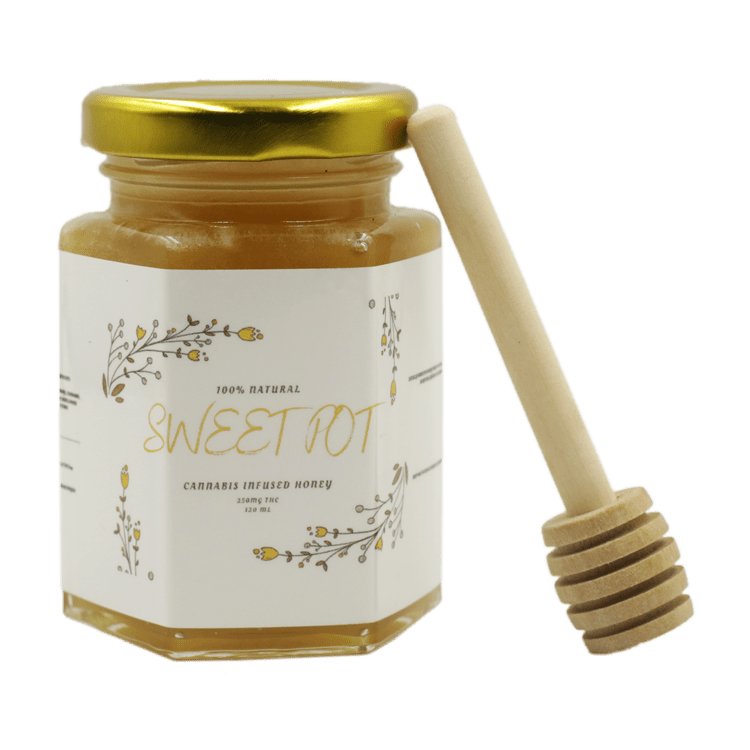 Sweet Pot - Infused CBD Clover Honey - 500mg