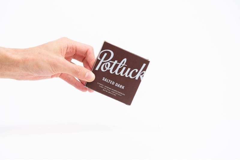 Potluck - Salted Dark - Infused Chocolate