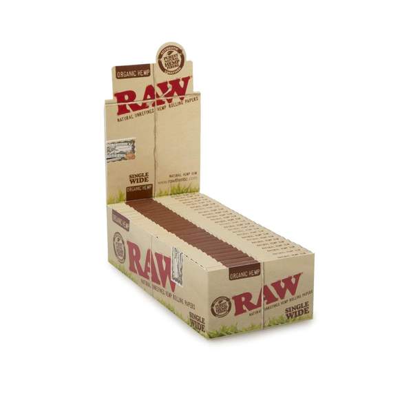 RAW - Organic Hemp - Single Wide