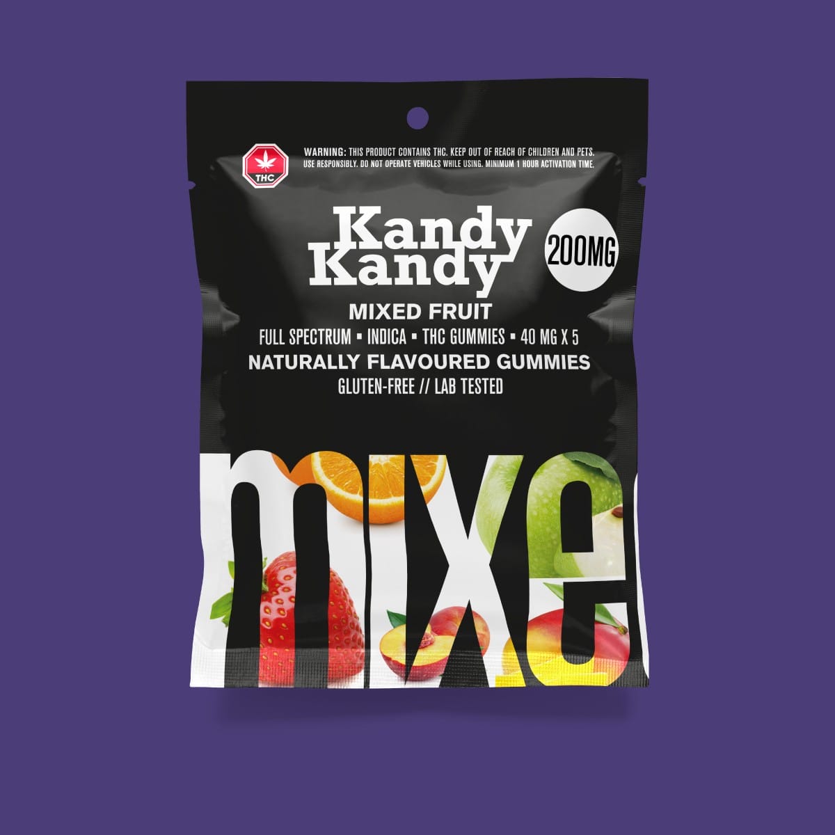 Kandy Kandy - Mixed Fruits Indica - 200MG