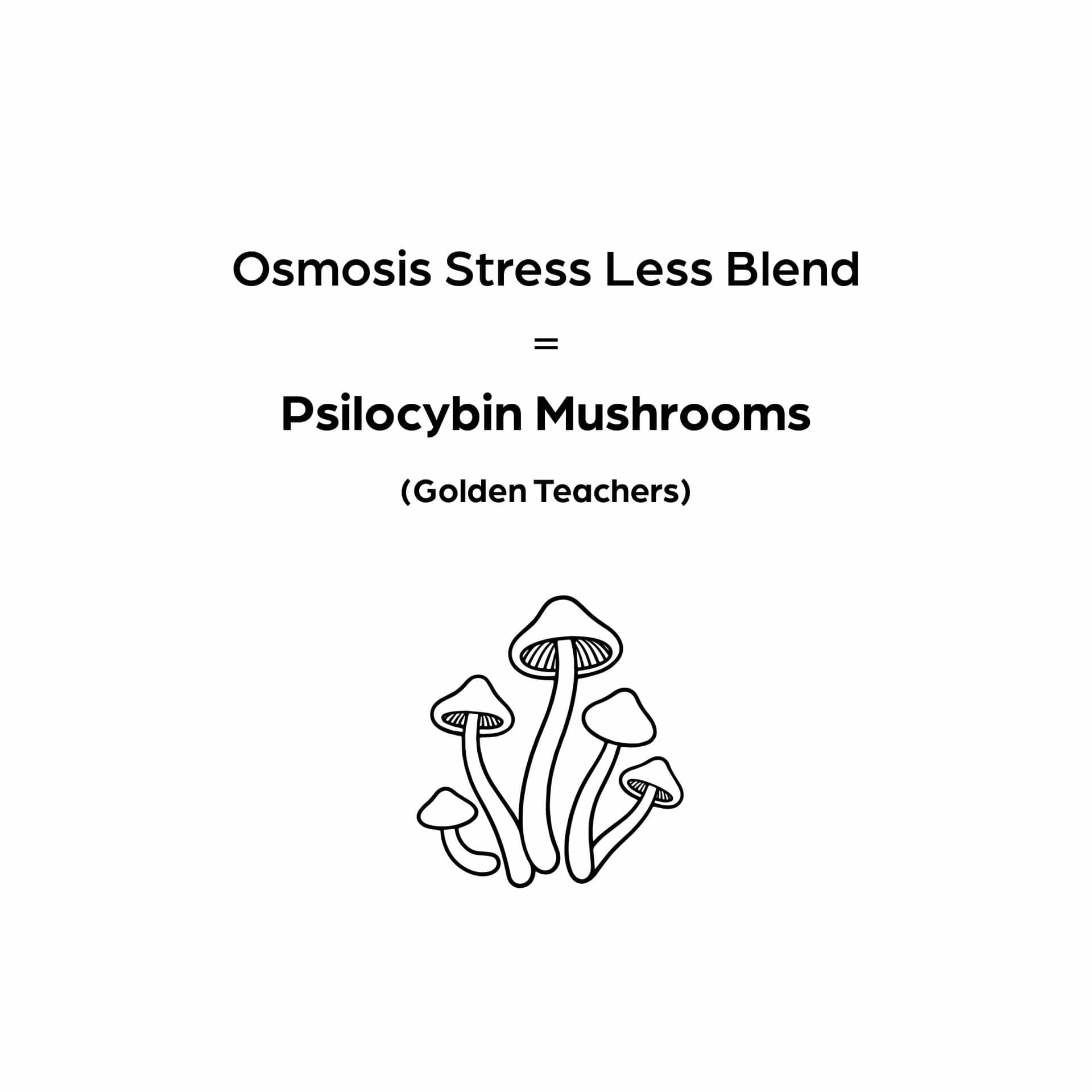 Osmosis Stress Less Label Legend