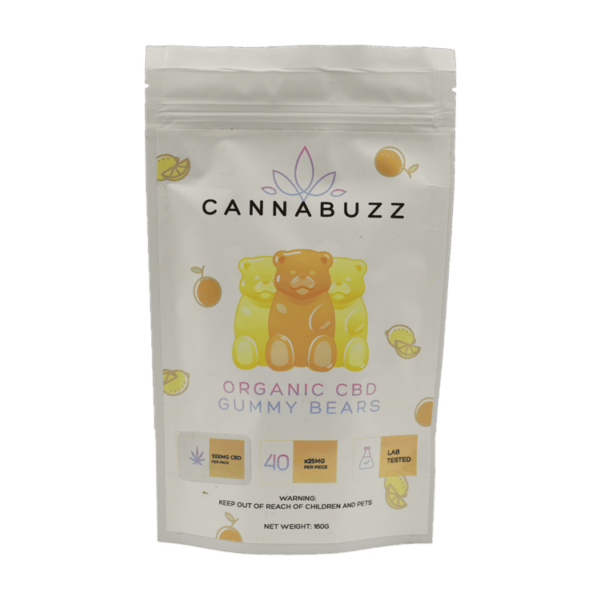 Cannabuzz - Organic CBD - Gummy Bears