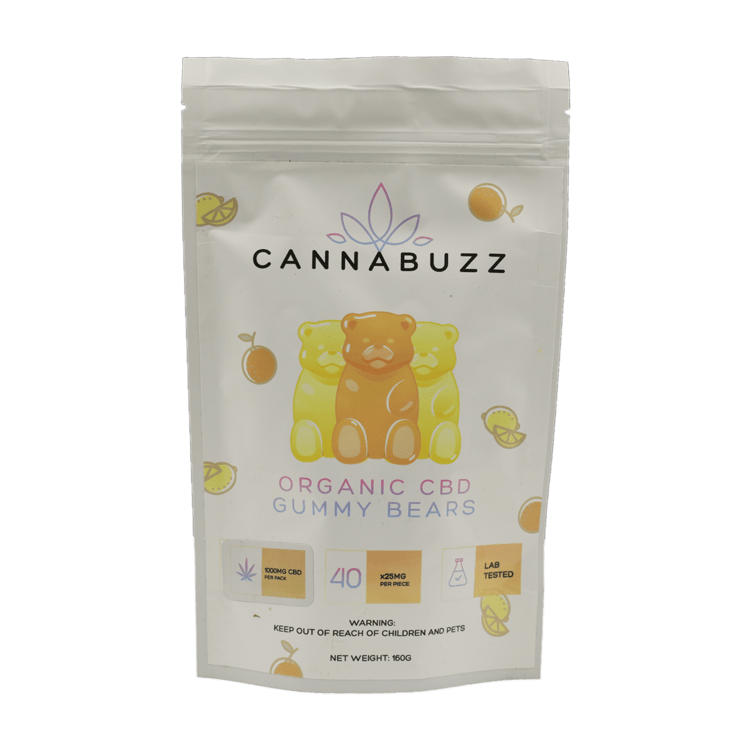 Cannabuzz - Organic CBD - Gummy Bears