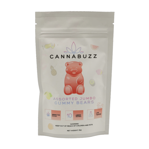 Cannabuzz - Assorted Jumbo Gummy Bears